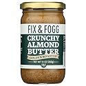 Fix & Fogg Crunchy Almond Butter - Natural Almond Butter Spread, New Zealand Made, No Added Sugar, Palm Oil Free, Non-GMO, Vegan, Keto & Paleo - 10