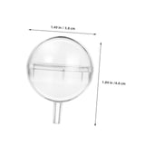 Hemobllo 100pcs Candy Base Holders Lid for Chocolate Bouquets Clear Chocolate Boxes for Valentines Day Floral Arrangements and Packaging Elegant