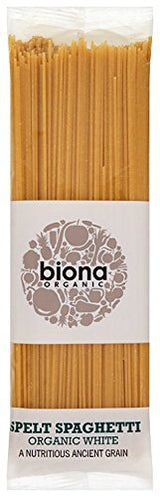 Biona Organic Spelt Spaghetti White 500g - Pack of 2