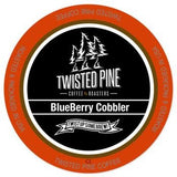 Twisted Pine Coffee Blueberry Cobbler, Flavored Coffee, Single-Serve Cups for Keurig K-Cup Brewers, 12 Count