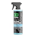 3D Glass Cleaner - Ready to Use, Tint Safe, Streak Free Glass Cleaner - 16oz.