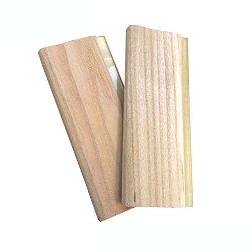 TECHTONGDA 45cm(18") Water Based Wooden Handle(13cm) Silk Screen Printing Squeegee
