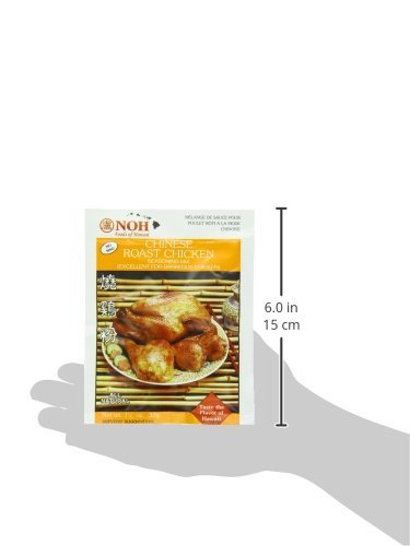 NOH Seasoning Mix Variety 4 Packs - Chinese Barbecue Char Siu (2.5oz), Chinese Sweet-Sour Spareribs (1.5oz), Chinese Roast Chicken (1.13oz),