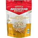 Arrowhead Mills Organic Yellow Popcorn, 28 oz Bag (Pack of 2)