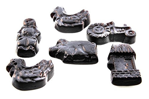 Gustaf, Farm Animals Salty Licorice salt level 1 (3.500 Lbs)