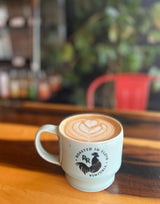 Red Rooster Coffee, The Raven Darker Roast Coffee - Notes of Dark Chocolate and Roasted Pecans, 12oz Whole Bean