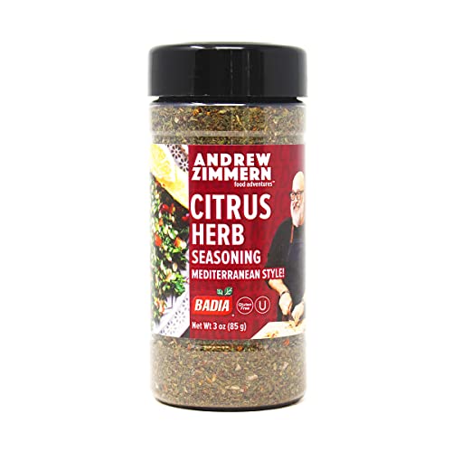 Badia Andrew Zimmern Citrus Herb Seasoning Mediterranean Style, 3 oz (Mediterranean Magic) (Pack of 6)