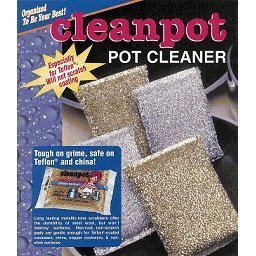 Cleanpot / Clean Pot (Set of 12) - Metallic / Teflon Scrubber / Pot Cleaner