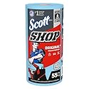 Scott Kimberly-Clark Professional Logistics Supply 75130KC Scott Shop Towels Blue 11 plug X 10,4 plug (27,9cm X 26,4cm), 1 Roll, 55 Per Pack