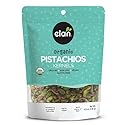 Elan Organic Raw Pistachios, 4.8 oz, Unsalted Kernels, No Shell,Pistachio Nuts, Non-GMO, Vegan, Gluten-Free, Kosher, Healthy Snacks