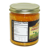 Jamaican Yellow Scotch Bonnet Fermented Pepper Mash by Magic Plant - 9 Oz Jar, Exotic Chili Sauce with Fiery and Fruity Caribbean Flavors, All Natural