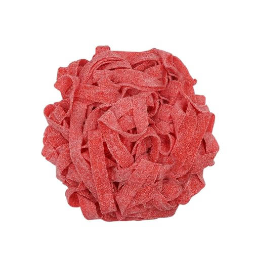 Smarty Stop Every Sour Belts Flavor Gummy Candy 1 Pound (Strawberry)