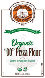 Giusto's Vita-Grain Organic "00" Unbleached Pizza Flour, 5lb Bag