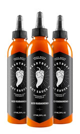 Heartbeat Hot Sauce Co. | Red Habanero, 6 oz. 3 pack