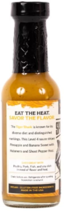 The Spicy Shark Tiger Shark Ghost Pepper - Brand Featured on Hot Ones