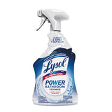 Lysol Power Foaming Bathroom Cleaner, Multipurpose Cleaner for Showers, Bathtubs, Sinks, Disinfectant Spray Kills 99.9% of Germs, Zero Bleach Cleaning