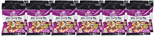 Eden Organic Snack Mix, Wild Berry, 1 Ounce (Pack of 12)