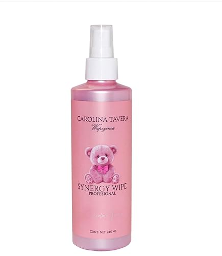 Wapizima Carolina Tavera Synergy Wipe Professional Nails Care Spray, Pink, 240ml