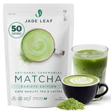 Jade Leaf Matcha Barista Blend Ceremonial Grade Matcha Green Tea Powder - 100% Pure Japanese First Harvest Green Tea for Lattes, Ceremonies, 50g