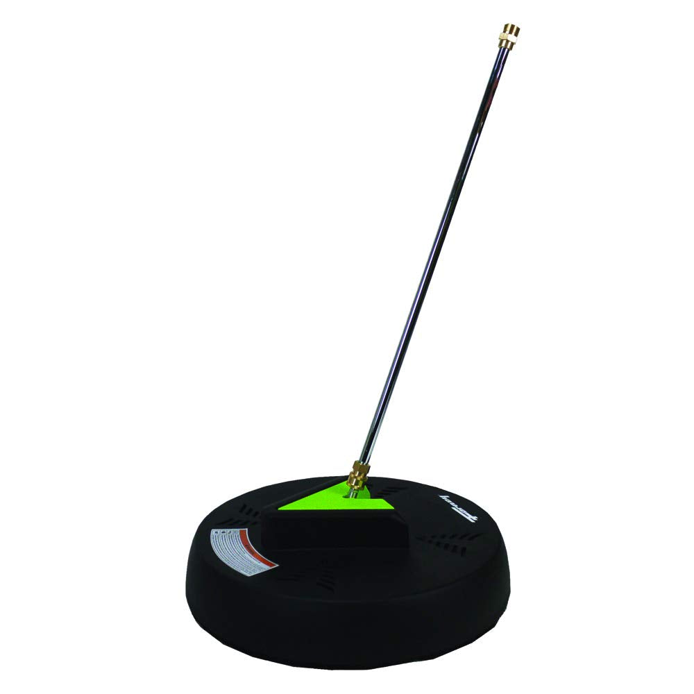"Forney 75171 Surface Cleaner 16"" Outflow Surface x 1/4"" Plug", black and green