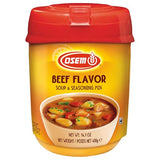 Osem Beef Flavored Soup & Seasoning Mix - Powder Broth Base, Perfect for Soups, Sauces, Stews, Rice, Gravy, and More , Rich Savory Flavor Enhancer