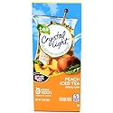 Crystal Light Peach Iced Tea Drink Mix, 12-Quart Canister (Pack of 8)