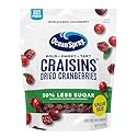 Ocean Spray® Craisins®, 50% Less Sugar Dried Cranberries, Dried Fruit, 20 Oz Pouch
