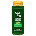 Organic SuperAde Hydration Drink, Digestive and Skin Health, SuperFood Lemonade by Sol-ti, Cold-Pressed Chlorophyll, Aloe and Lemon Juice Blend, 16
