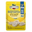 Brothers All Natural Freeze Dried Fruit Crisps, Banana, 0.59 Oz (Pack of 24), Made with 100% Fruit, Gluten Free, Soy Free, Vegan, Healthy Snack, Lunch