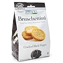 Asturi Cracked Black Pepper Bruschettini (Case of 3) 4.23oz