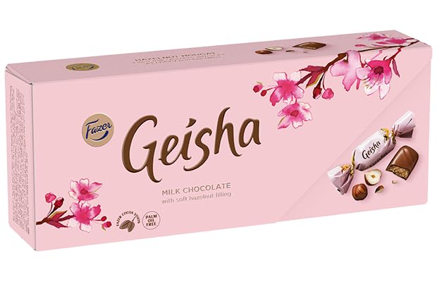 Fazer Geisha Original Finnish Milk Chocolate 1 Box 250g
