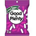 GOOD & PLENTY Licorice Fat Free, Candy Bag, 7 oz