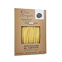 Fettuccine with Truffle (Pack of 4) - Italian Truffle Pasta From the Region of Di Campofilone- Imported Italian Gourmet Egg Pasta- 8.8 ounces / 250