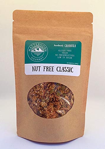 Matterhorn Gourmet Nut Free Classic Granola Gluten Free Vegan Low in Sugar