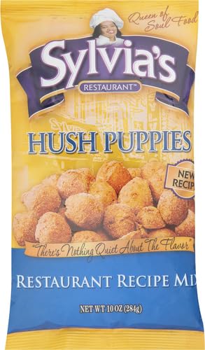 Sylvia's Hush Puppies Mix, 10 Ounce Packages (Pack of 9)
