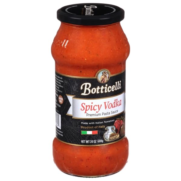 Botticelli Foods, Premium Spicy Vodka Pasta Sauce, 24 Ounce, 24 OZ