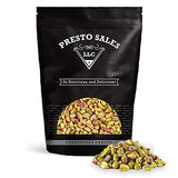 Presto Sales Pistachios Shelled Whole Roasted Salted 16 oz. | Healthy, Natural, Vegan, Non-GMO | Resealable 1 lb. Bag by Presto Sales LLC