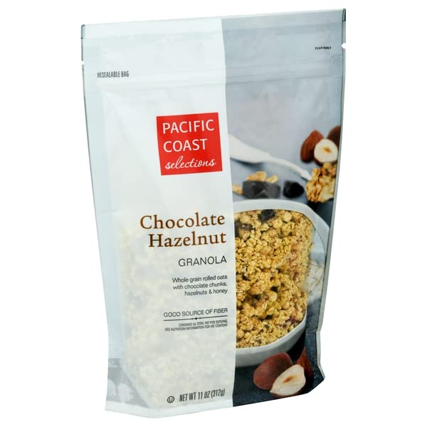 Pacific Coast Selections, Granola, Chocolate Hazelnut , 11 Ounce