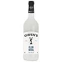Owen’s Craft Mixers | Club Soda 1 Pack | Handcrafted in the USA with Premium Ingredients 750 ml Bottle | Vegan & Gluten-Free Soda Mocktail
