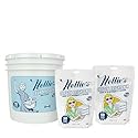 Nellie’s Laundry Bundle - 400 Load Laundry Soda & Two 50 Load Oxygen Brighteners - Powdered Detergent for Long-Lasting Freshness - HE & Standard