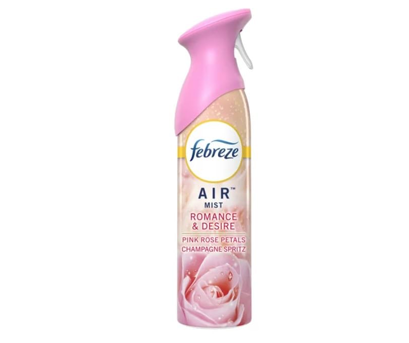 Febreze Air Mist Romance & Desire, Mood-Enhancing Home Air Freshener Spray, 8.8 oz. (3 Pack)