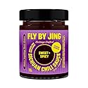 FLYBYJING Sweet + Spicy Sichuan Chili Sauce: Premium Sweet Chili Oil for Drizzling, Stir Fry & Marinades - Tangy, Savory, Vegan Hot Sauce - Good on