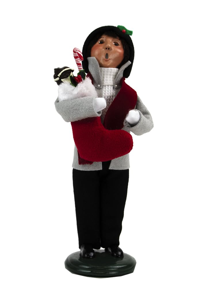 Byers' Choice Sweets Boy Caroler 4464K From The Christmas Market Collection Collection (New 2024)