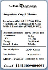 Valentine Gifts- Sugarfree Cupid Hearts