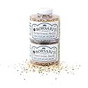 Borsari Seasoned Salt 2-Shaker Gift Set - Everything Bagel Seasoning Blend - Gourmet Seasonings For Steak, Fish, Poultry, & More - (3.2oz Shaker