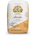 Caputo Antimo Di Grano Duro Rimacinata Semolina Flour - All Natural Dough for Fresh Pasta, 2.2 lb