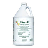 Citrus II Hospital Germicidal Deodorizing Cleaner - Fresh Citrus Scent - 1 Gallon - Refill - Disinfecting Cleaner for Home, Hospital and Office Areas