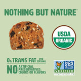 Kii Naturals Organic Artisan Crisps, Healthy Snack Crackers for Cheese & Charcuterie Boards; Non-GMO, USDA Organic, Kosher, No Preservatives - Raisin