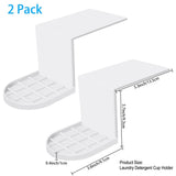 Bagima2 Pack Laundry Detergent Holder Detergent Cup Holder Drip Catcher Tray Laundry Dispenser for Fabric Softener Container