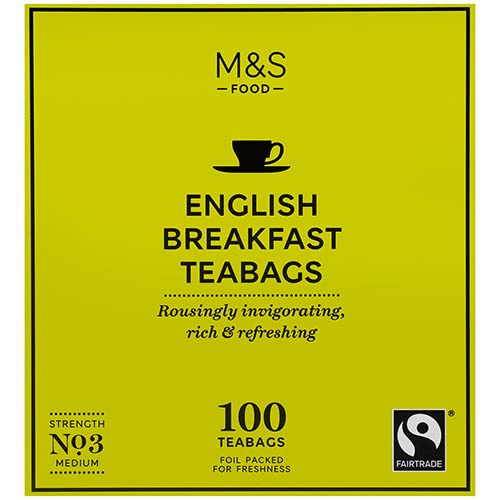 Marks and Spencer English Breakfast Teabags 100g